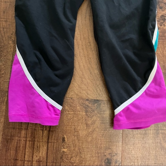 Victoria’s Secret sport VSX cropped leggings tights Bas court knockout medium - Picture 3 of 6